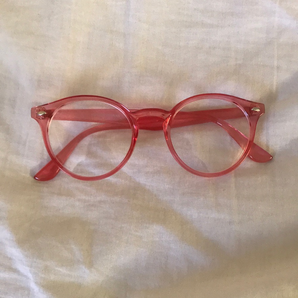 Pink glasses